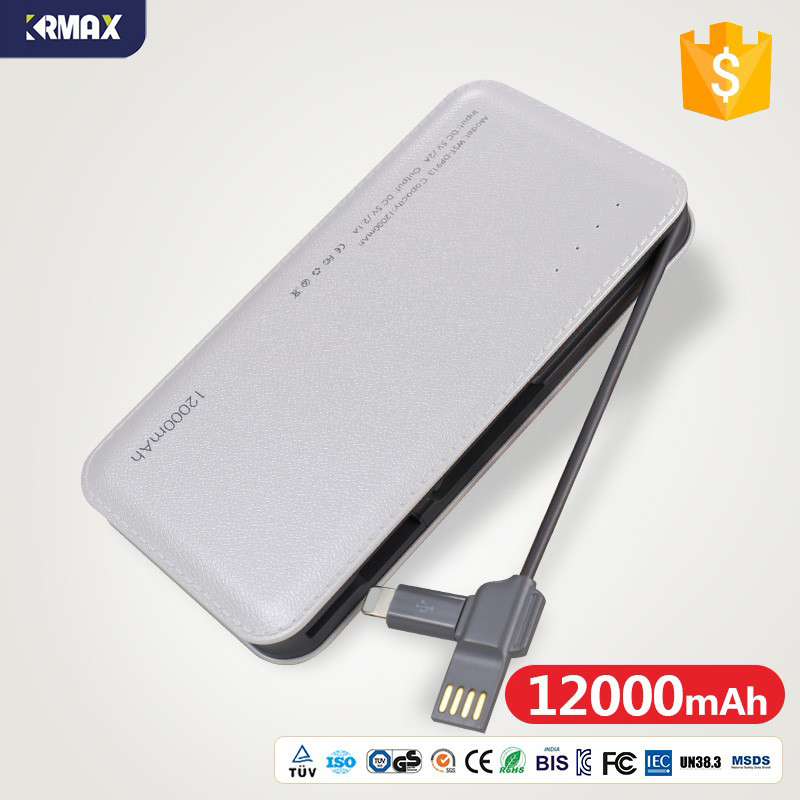 PIN Sạc Dự Phòng Krmax KRS-12.000mAh