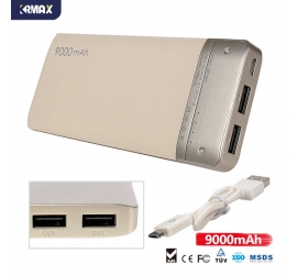 PIN Sạc Dự Phòng Krmax KRS-9000mAh